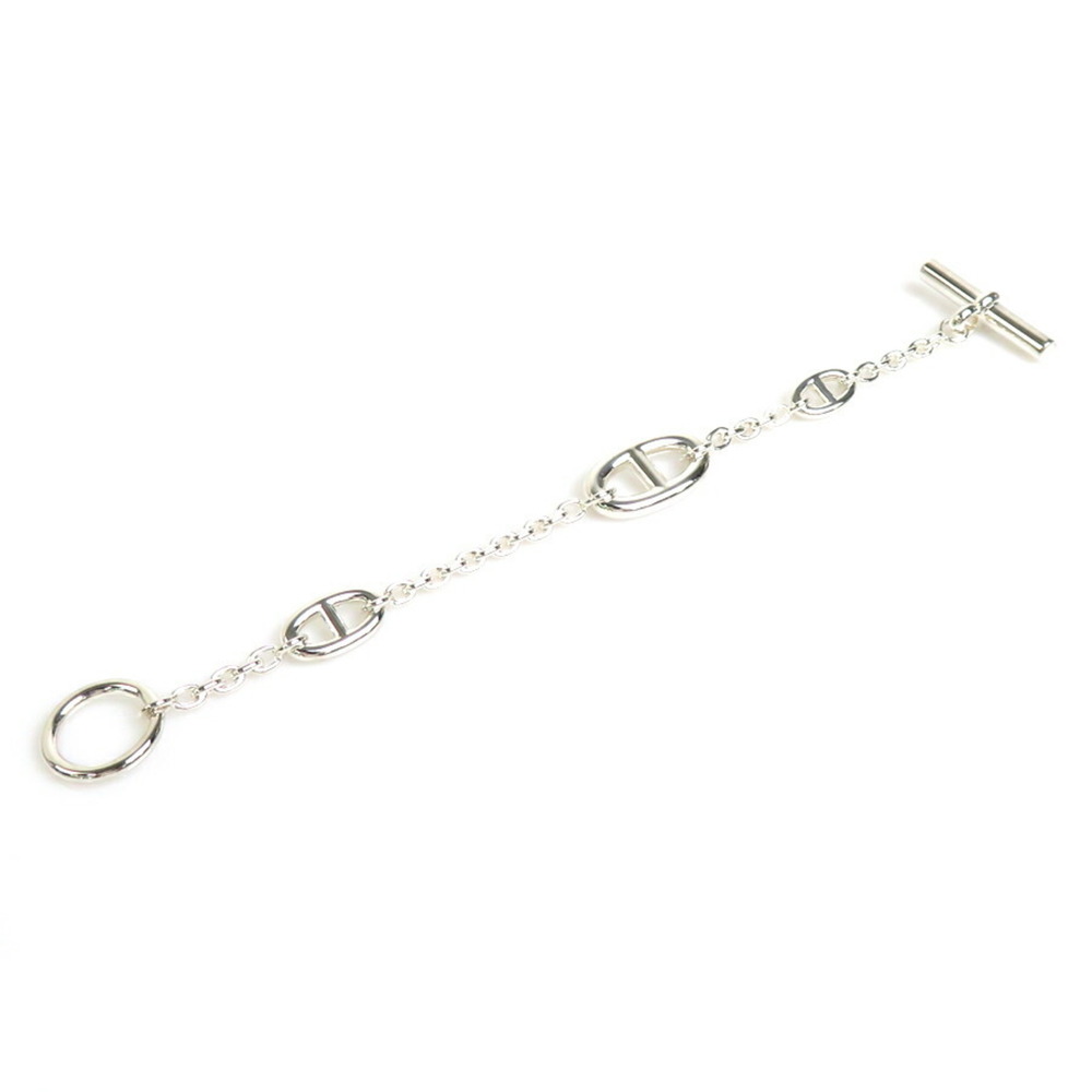 Hermes HERMES Bracelet Chaine d'Ancle Farandole Silver 925 Women's - Picture 2 of 5